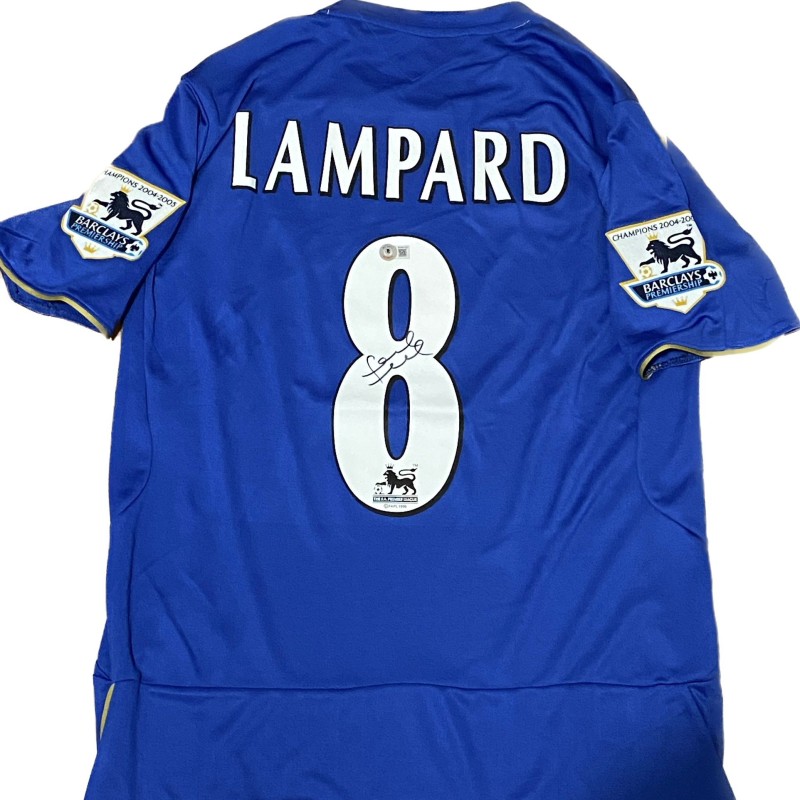 Replica della maglia del Chelsea 2012/13 firmata da Frank Lampard