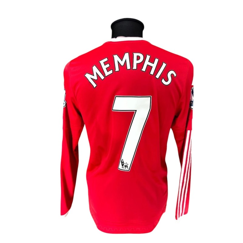 Memphis' Manchester United vs Crystal Palace Issued Shirt, 2016