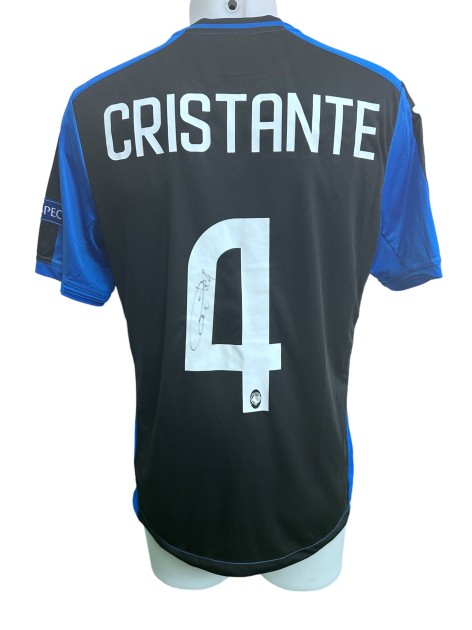 Cristante's Match Signed Shirt, Atalanta vs Dortmund, EL 2018 