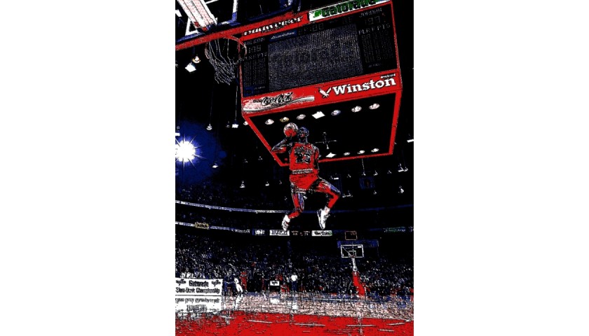 Michael Jordan - Limited Edition Artwork by Mercury