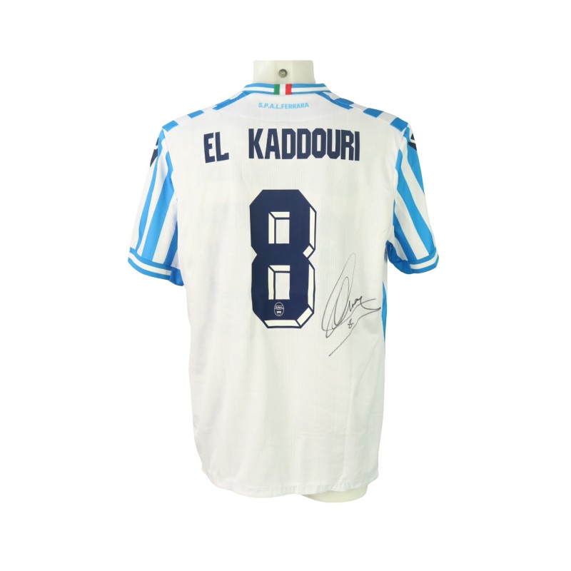 El Kaddouri's Signed Unwashed Shirt, Sestri Levante vs SPAL 2024 