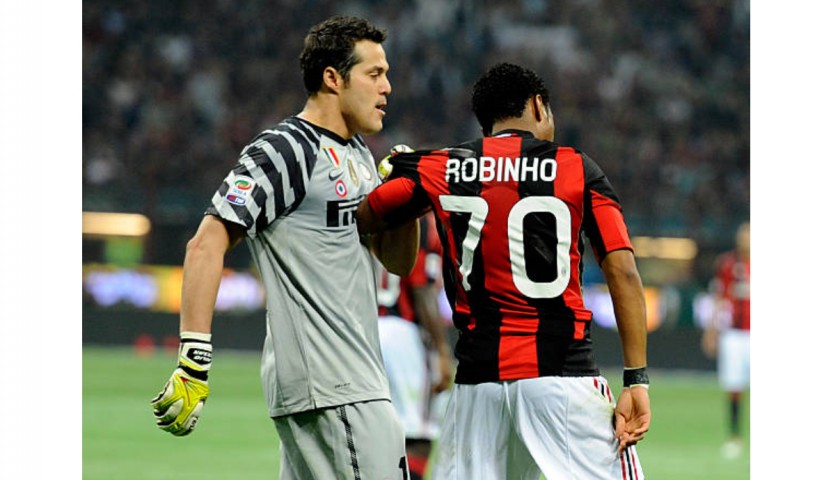 Julio Cesar's Inter Match-Issued Shirt, 2010/11