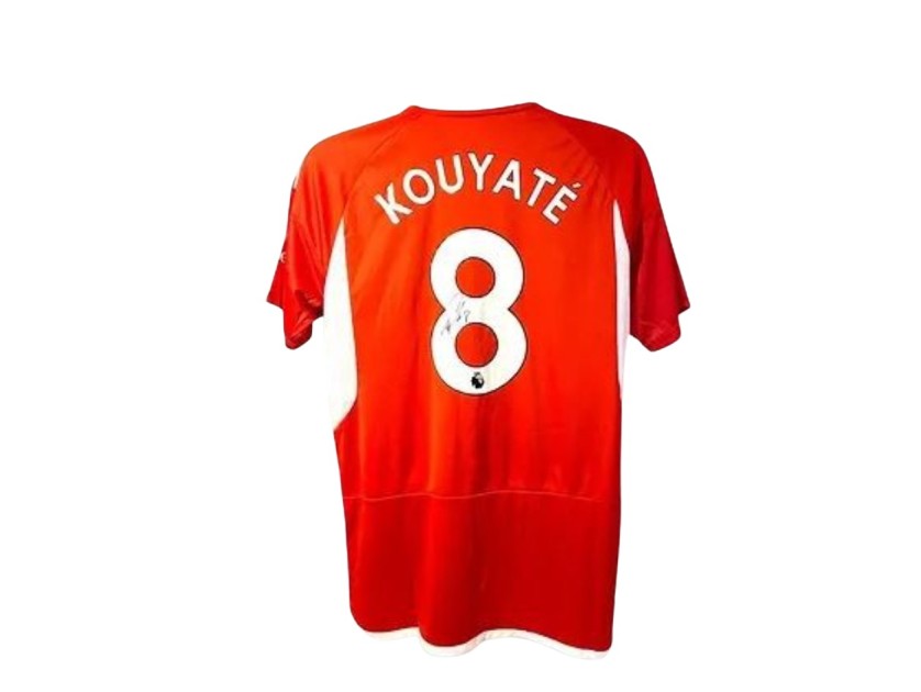 Maglia ufficiale firmata da Cheikhou Kouyaté per il Nottingham Forrest 2023/24