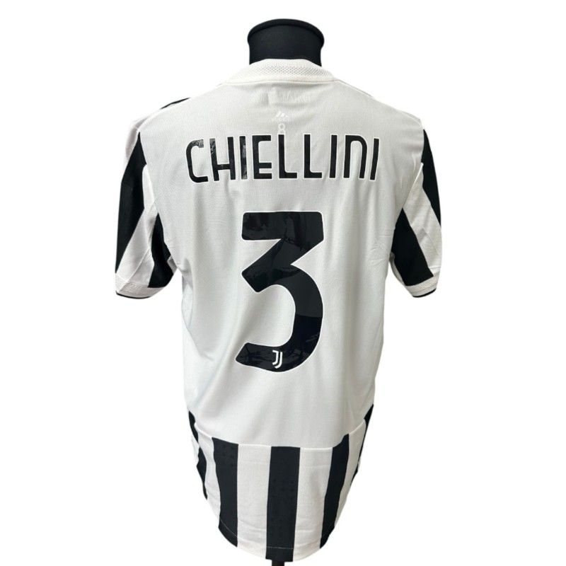 Chiellini's Issued Shirt, Juventus vs Zenit UCL 2021