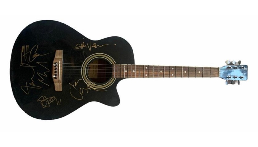 Pearl Jam Signed Acoustic Guitar
