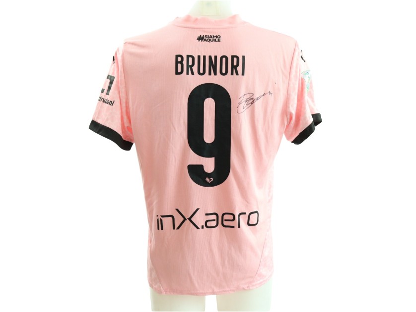 Brunori's Palermo Signed Official Shirt, 2024/25