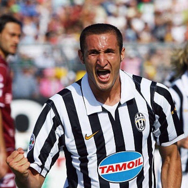 Chiellini's Juventus Match Shirt, 2006/07