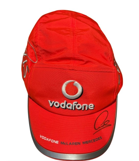 McLaren Cap - Signed by Lewis Hamilton