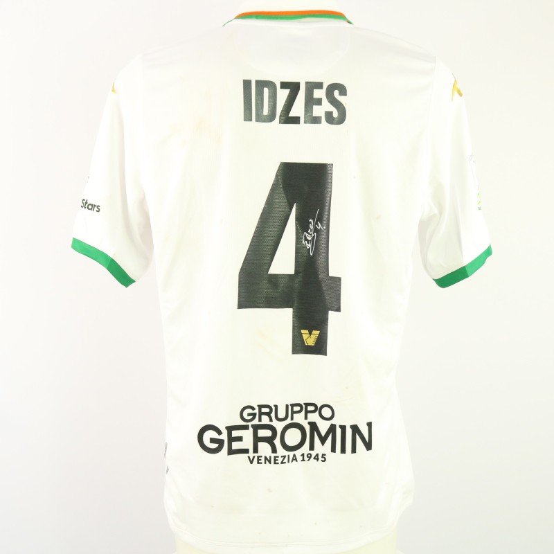 Idzes's Unwashed Signed Shirt, Lecco vs Venezia 2024