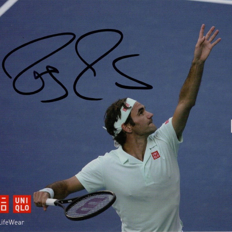 Roger Federer Official Signed Shirt 