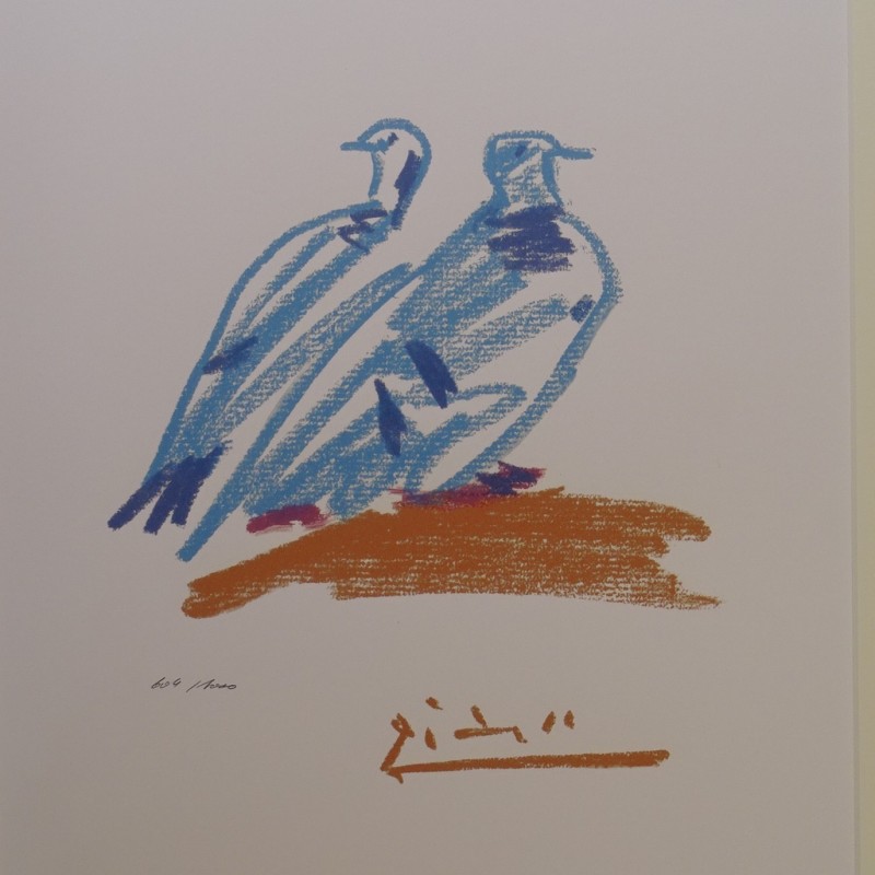 Pablo Picasso Doves Lithograph