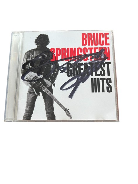 Bruce Springsteen Signed 'Greatest Hits' CD - CharityStars