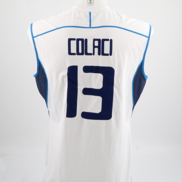 Official Italvolley shirt, worn and signed by Massimo Colaci