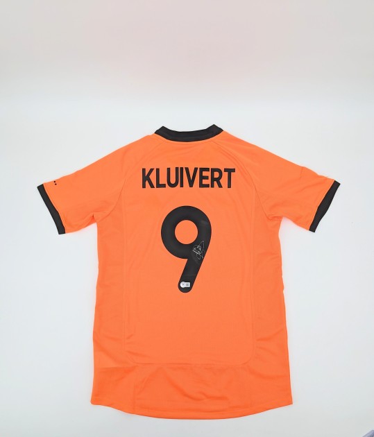 Patrick Kluivert's Holland Signed Shirt