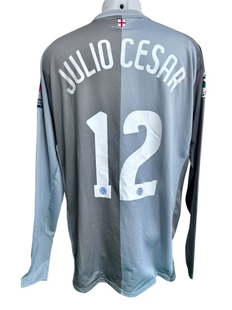 Maglia gara Julio Cesar, Roma vs Inter - Finale Coppa Italia 2007