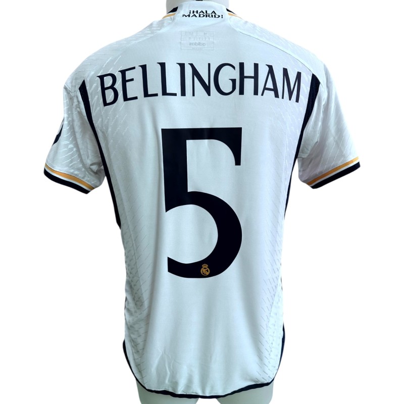 Bellingham's Borussia Dortmund vs Real Madrid Official Shirt, UCL Finals 2024