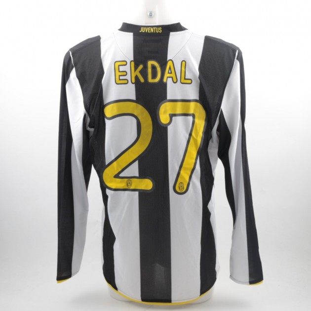 Ekdal Juventus shirt, issued/worn Serie A 2008/2009 - CharityStars