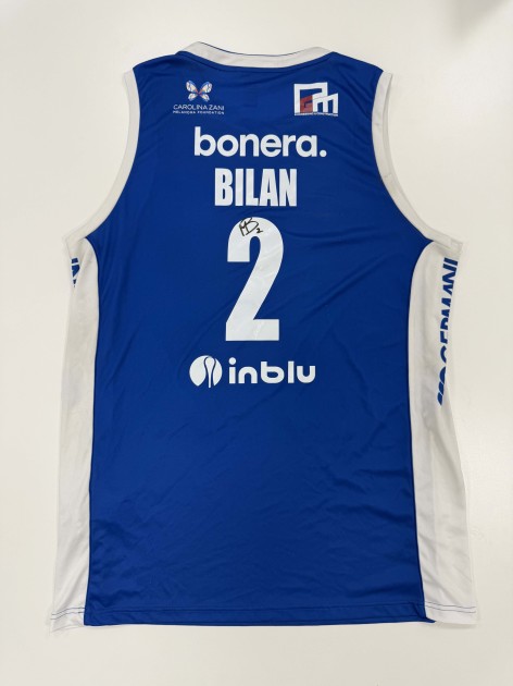 Bilan's Germani Brescia vs Trento Signed Unwashed Set, 2024