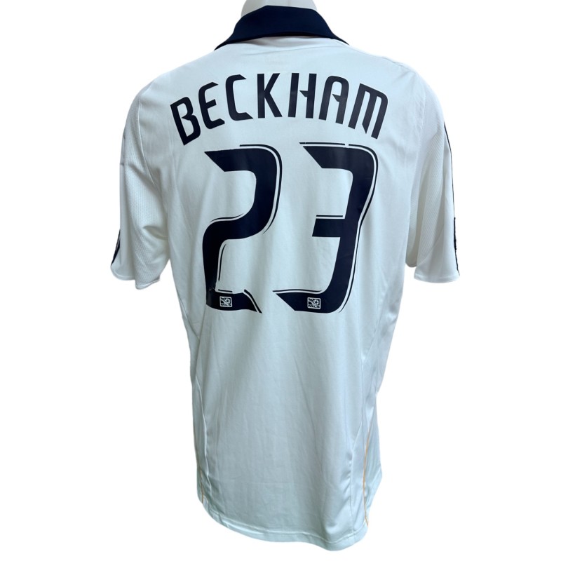 Beckham' LA Galaxy Match-Issued Shirt, 2009