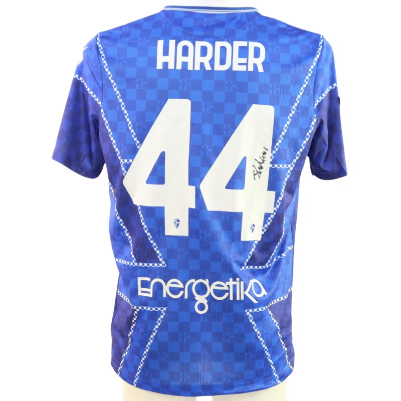 Harder's Signed Unwashed Shirt, Bari vs Padova 2025