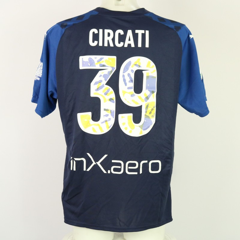 Circati's Unwashed Shirt, Parma vs Catanzaro 2024 "Always With Blue"