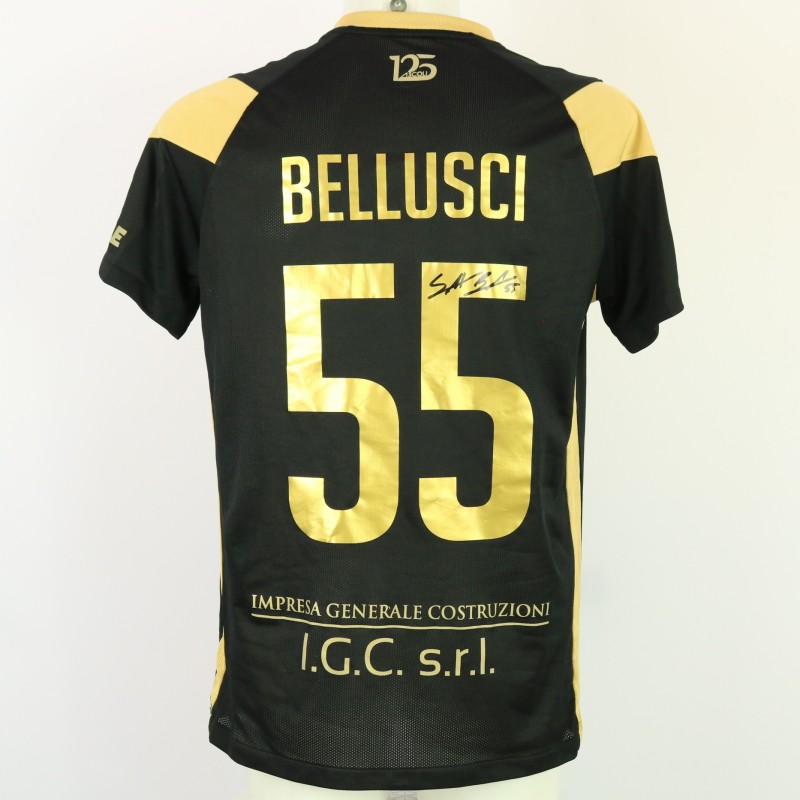 Bellusci's unwashed Signed Shirt, Spezia vs Ascoli 2024
