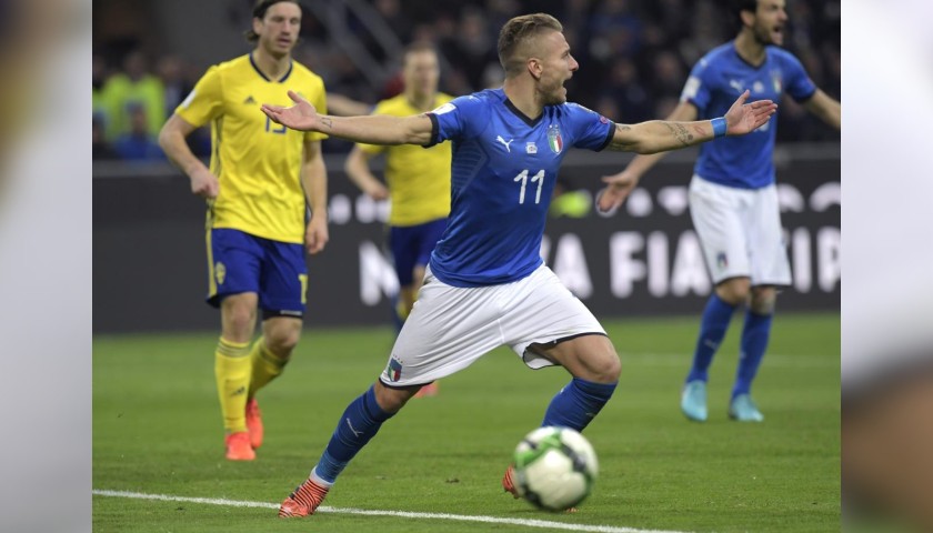 Immobile's Match Shorts, Italy-Sweden 2017