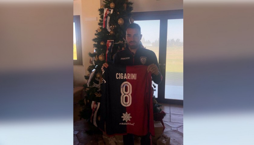 Cagliari Festive Shirt - Worn and Signed by Cigarini