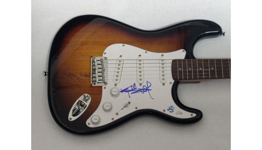 Keith Richards Autographed Fender Electric Guitar