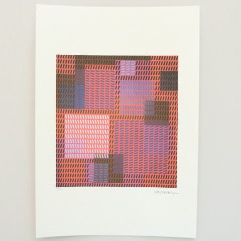 Victor Vasarely Offset Lithograph 