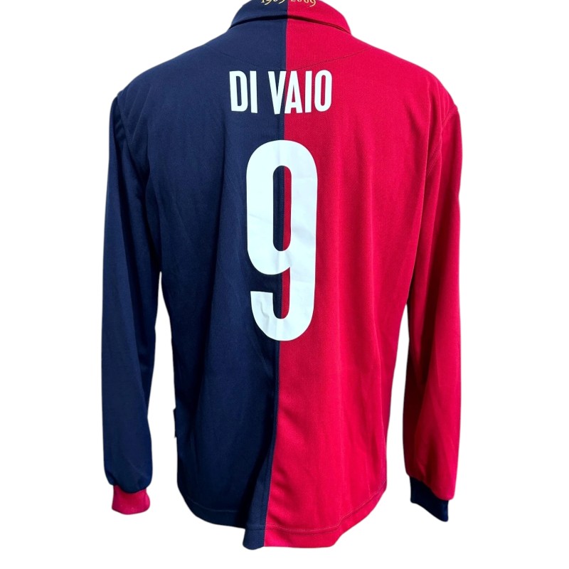 Di Vaio's Bologna Match-Issued Shirt, 2009/10 - Centenary Special Edition