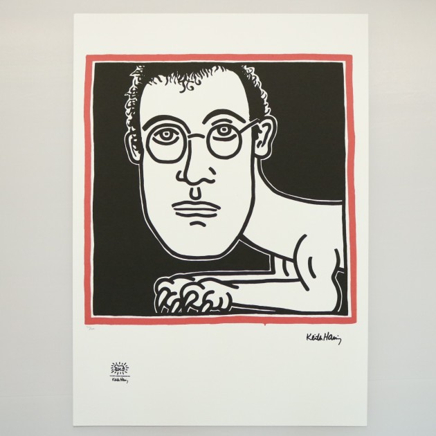 Keith Haring Signed Lithograph 