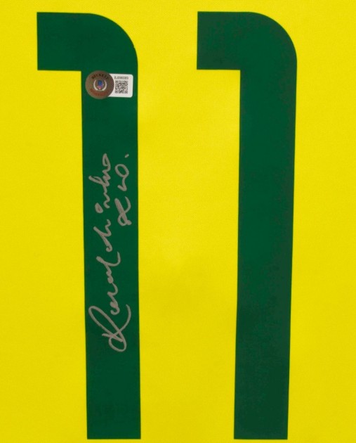 Ronaldo Signed Team Brazil Jersey (Beckett COA)