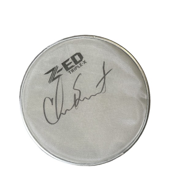 Chad Smith of the Red Hot Chili Peppers Signed Drumskin