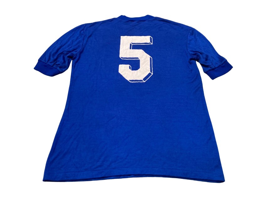 Carbini's Match-Issued Shirt, Italy vs Spain EURO 1980 - CharityStars