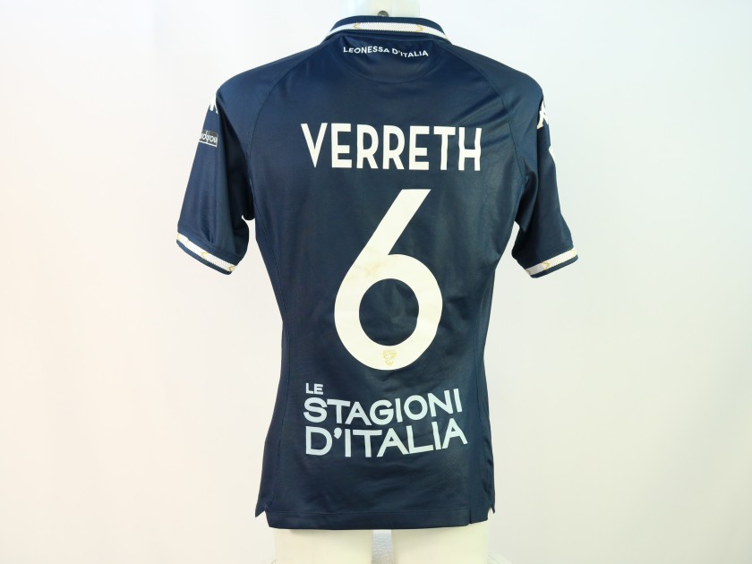 Verreth's Brescia vs Carrarese Unwashed Shirt, 2024