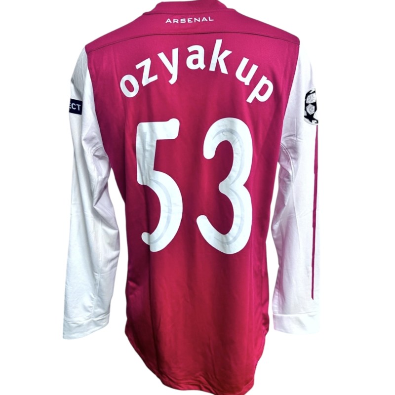 Maglia Indossata Ozyakup Arsenal vs Milan, UCL 2012