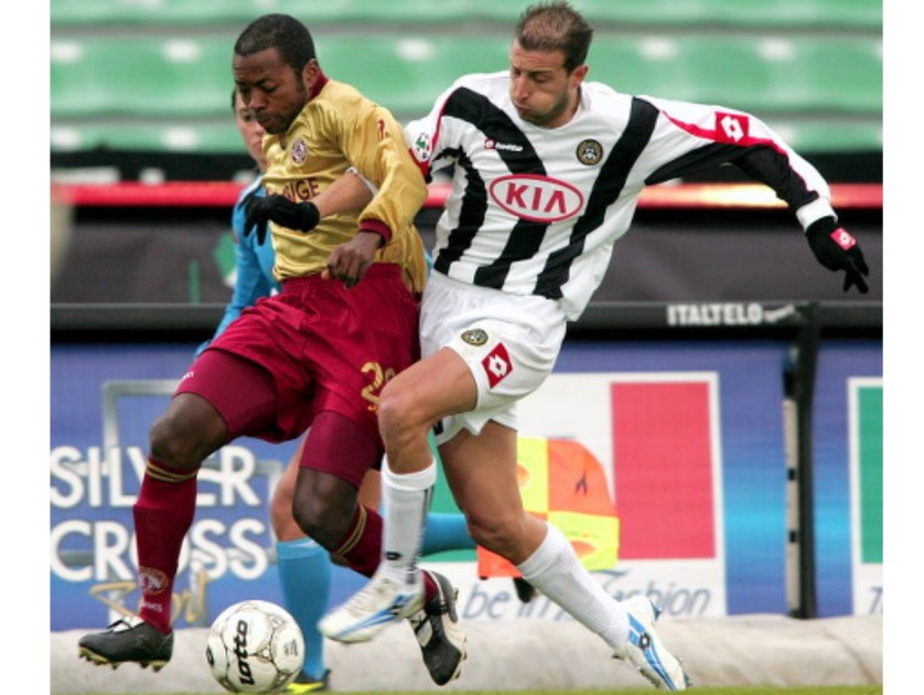 Pieri's Udinese Worn Match Shirt, 2005/06