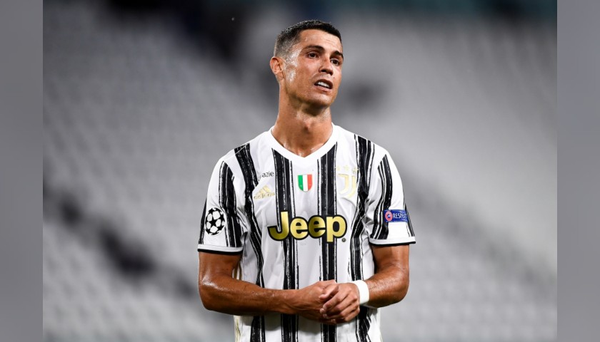 Ronaldo's Signed Match Shirt, Juventus-Lyon 2020