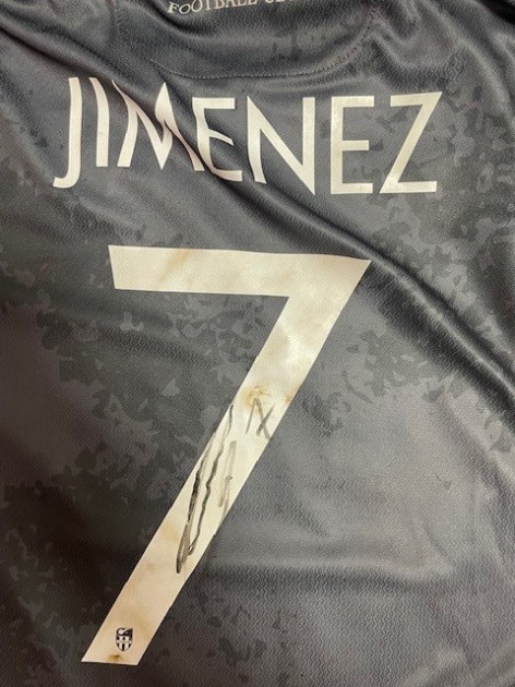 Jimenez's Signed Unwashed Shirt, Team Altamura vs Catania 2026 - Special Patch FAI
