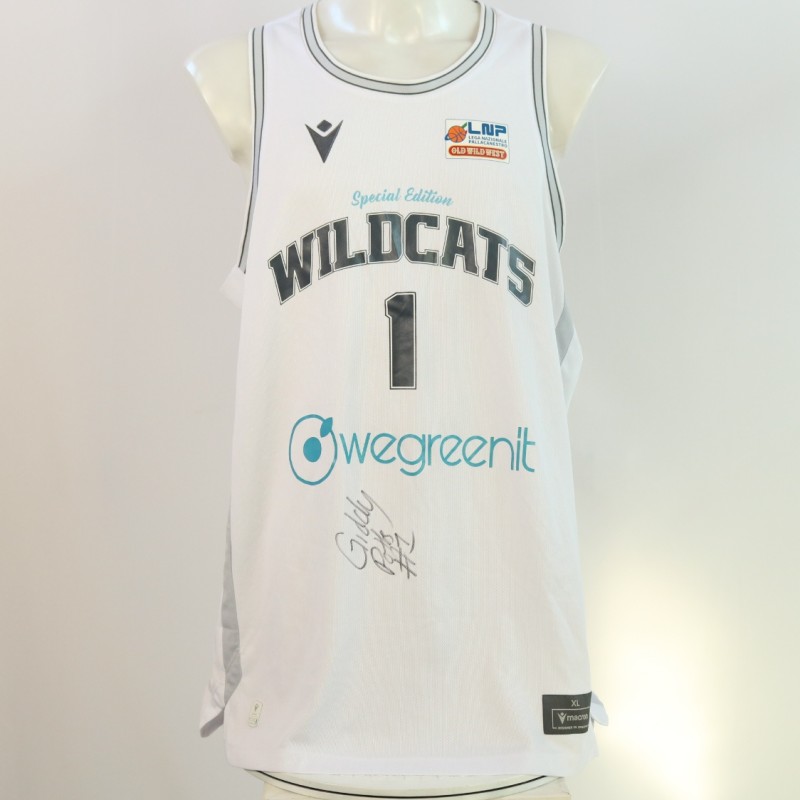 Potts Match Worn tank top, Urania Basket 2024 - Signed