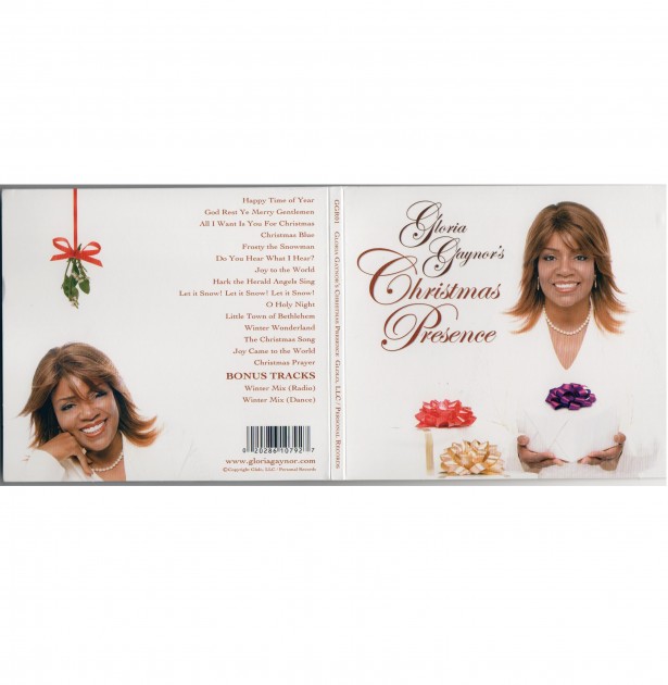 Gloria Gaynor Signed CD "Christmas Presence"