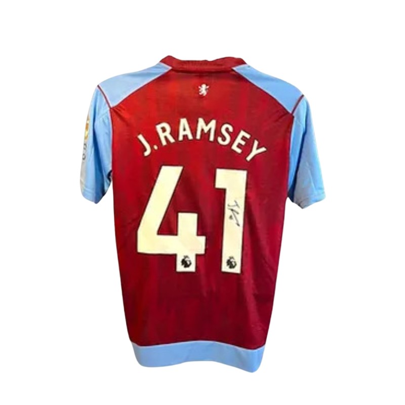 Jacob Ramsey's Aston Villa 2023/24 Signed Replica Shirt 