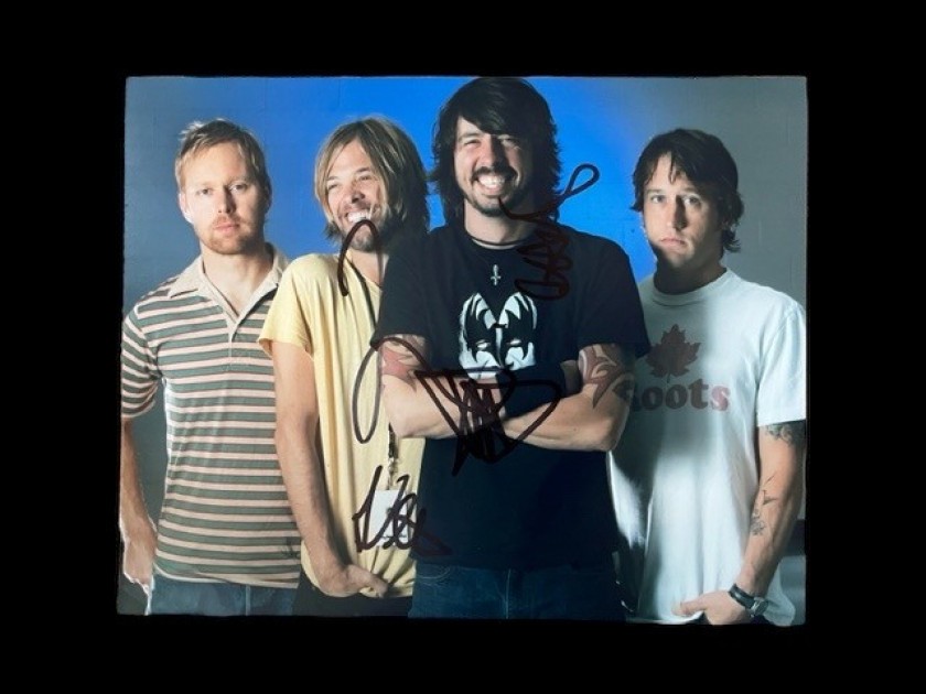 Foo Fighters Signed Photograph