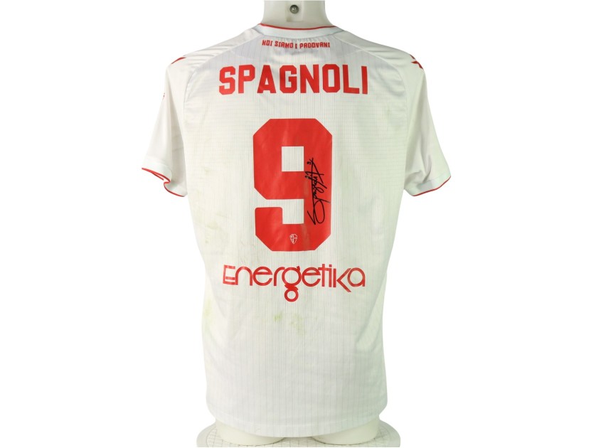 Spagnoli's Signed Unwashed Shirt, Padova vs Vicenza 2024