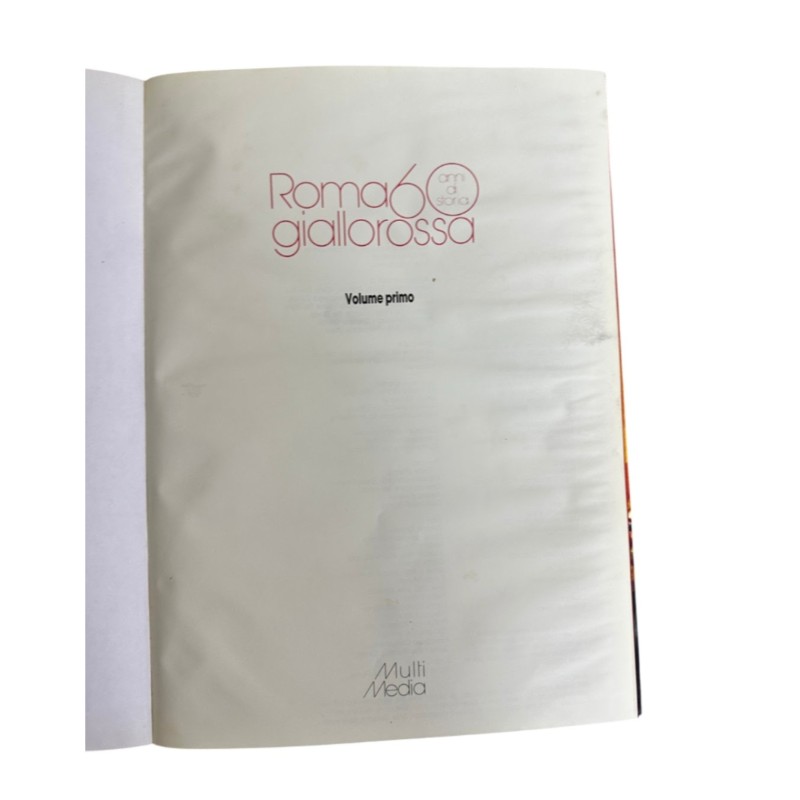 Vintage Mixed Bound Volumes of “Roma Giallorossa” Magazine, 1960s