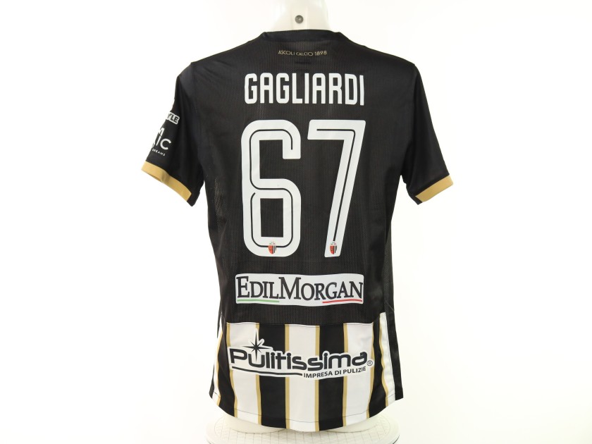 Gagliardi's Ascoli vs Carpi Unwashed Shirt, 2025