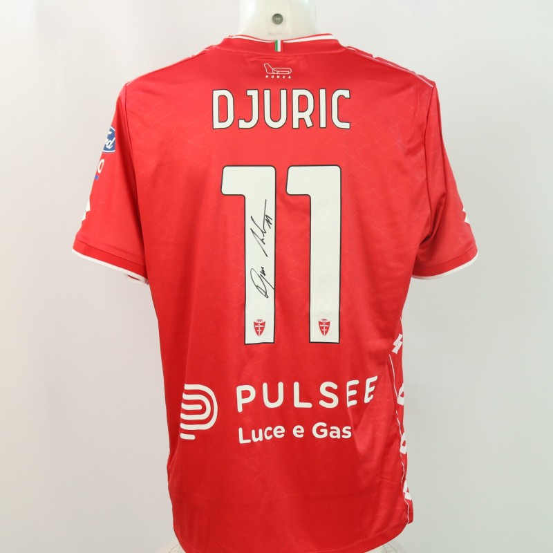 Maglia Djuric unwashed Monza vs Venezia 2024 - Autografata