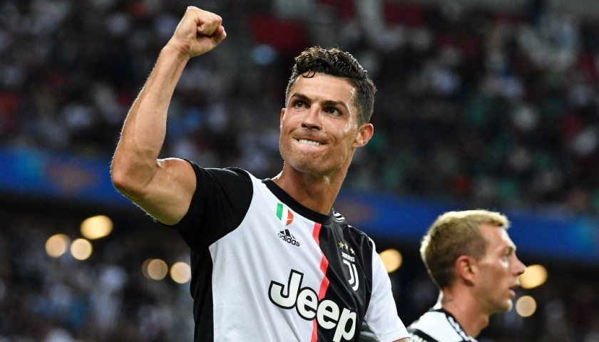 CRISTIANO RONALDO PORTUGAL #7 JUVENTUS HOME 2019-20 ADIDAS