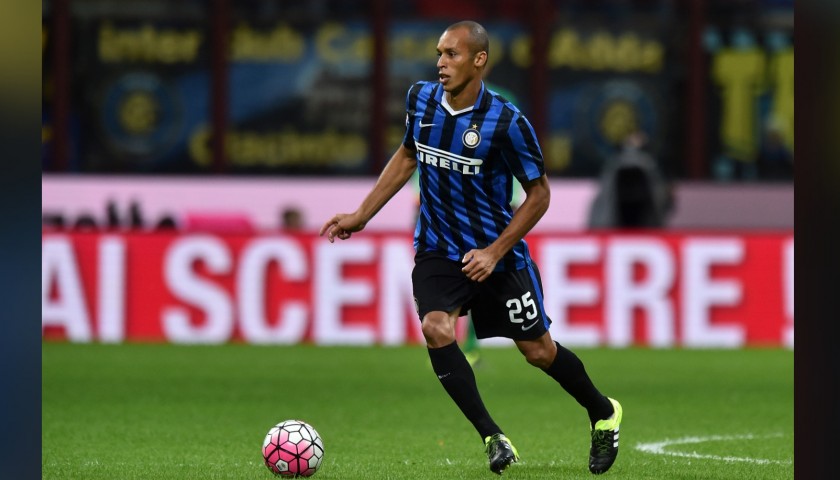 Miranda's Official Inter Signed Shirt, 2015/16